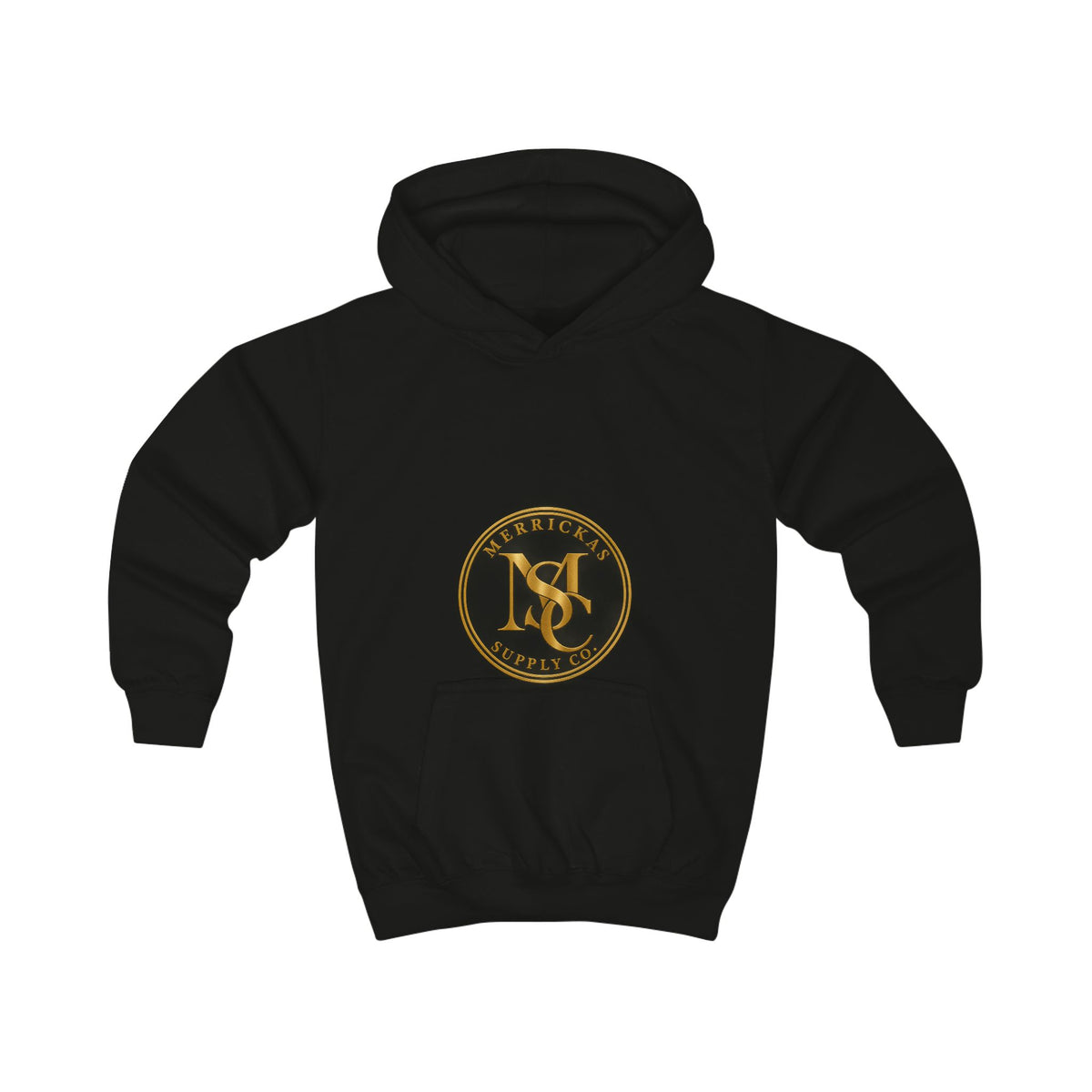 Merrickas Gold MSC Monogram Kids' Hoodie