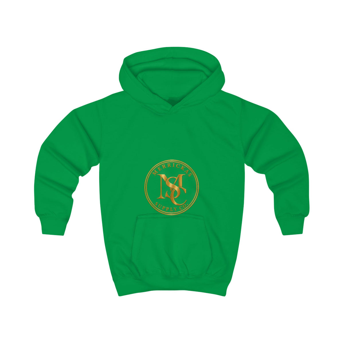 Merrickas Gold MSC Monogram Kids' Hoodie