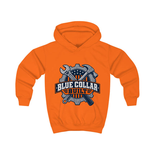 Blue Collar Built Kids' Hoodie