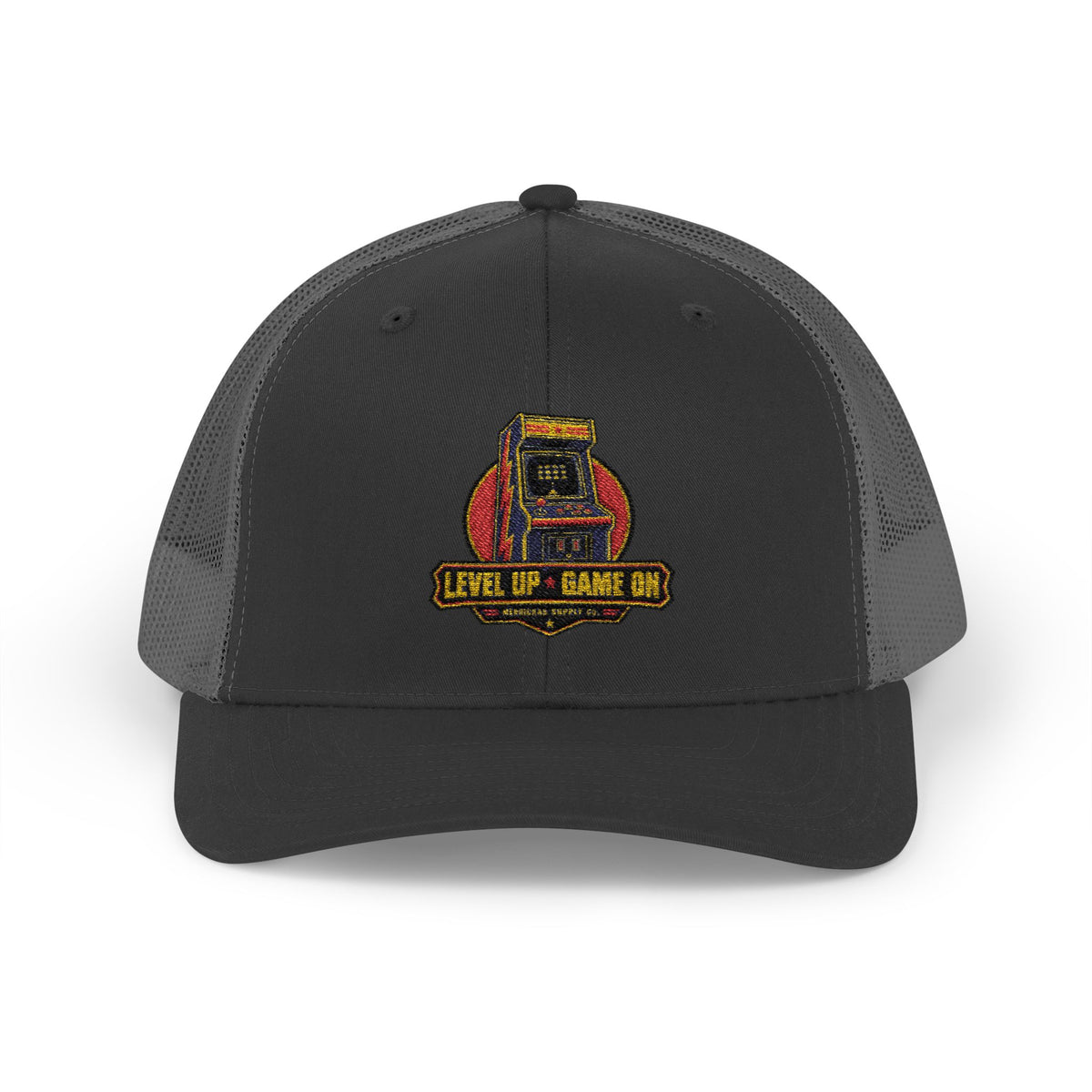 Level Up Game On Snapback Trucker Cap