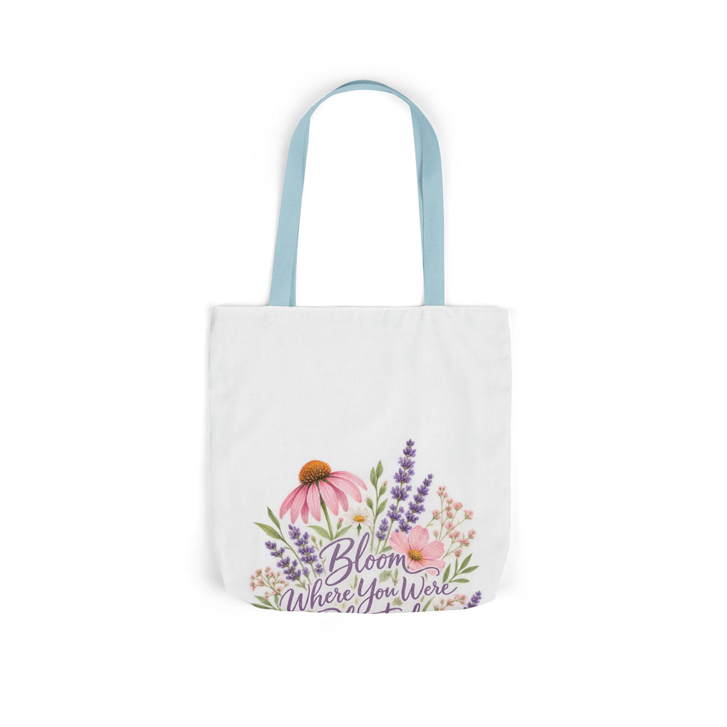 Bloom Where You Were Planted Anyway Canvas Wall Art