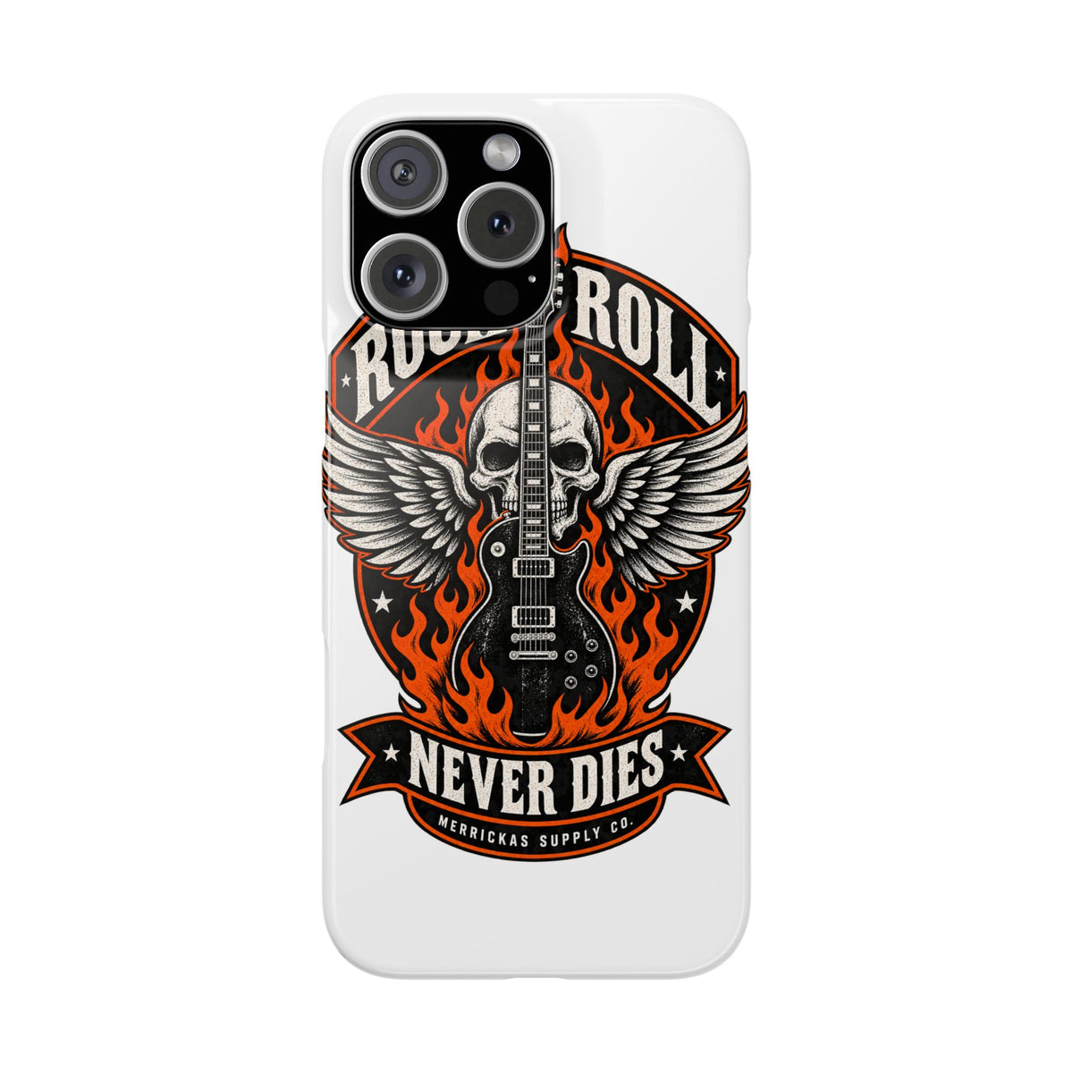 Rock N Roll Never Dies Phone Case