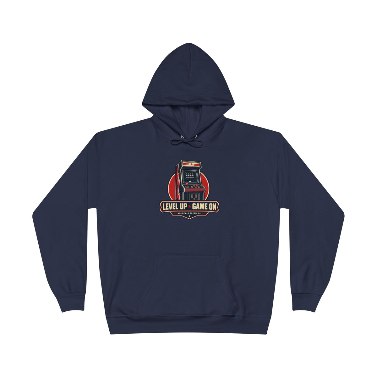 Level Up Game On Heavyweight Hoodie