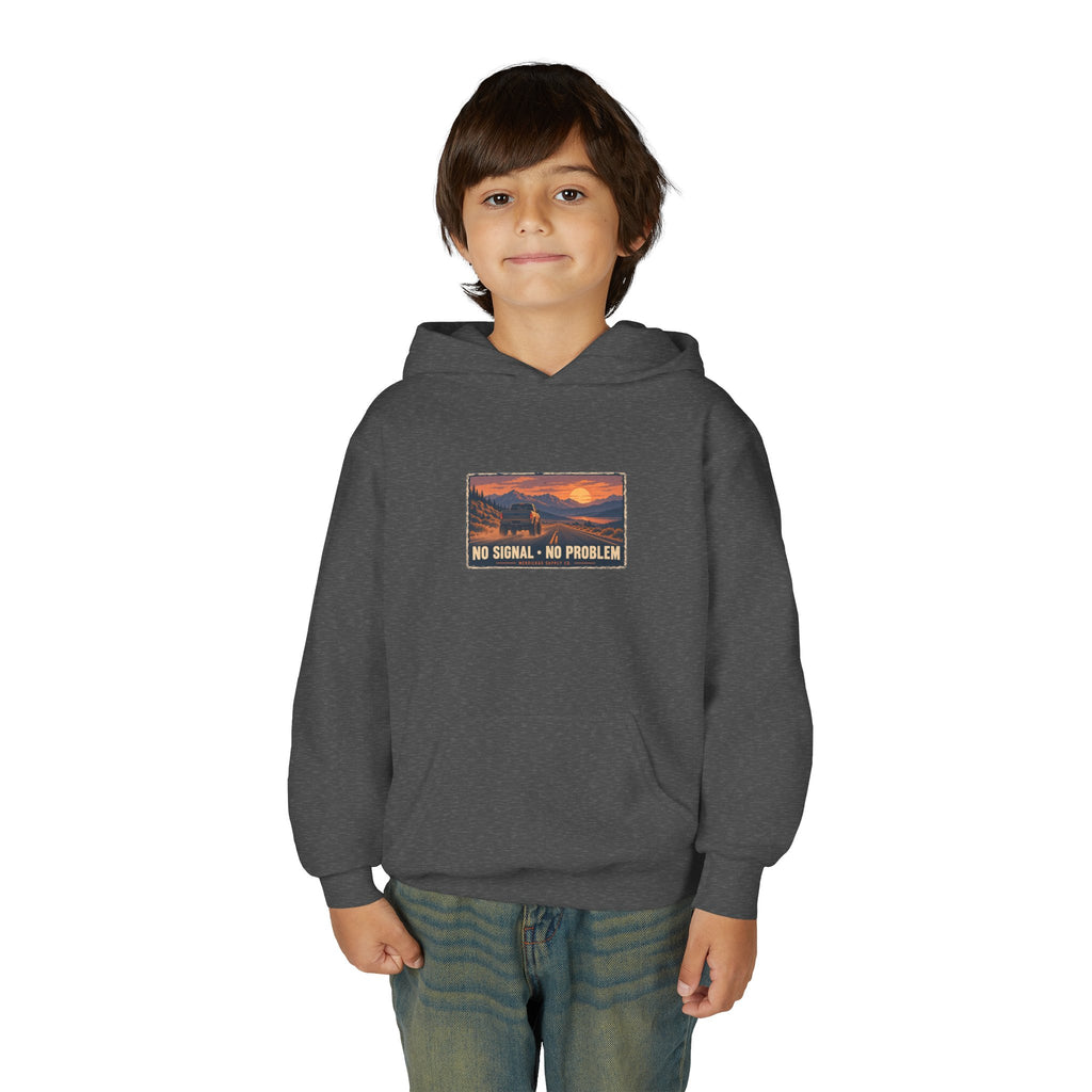 No Signal No Problem Youth Hoodie