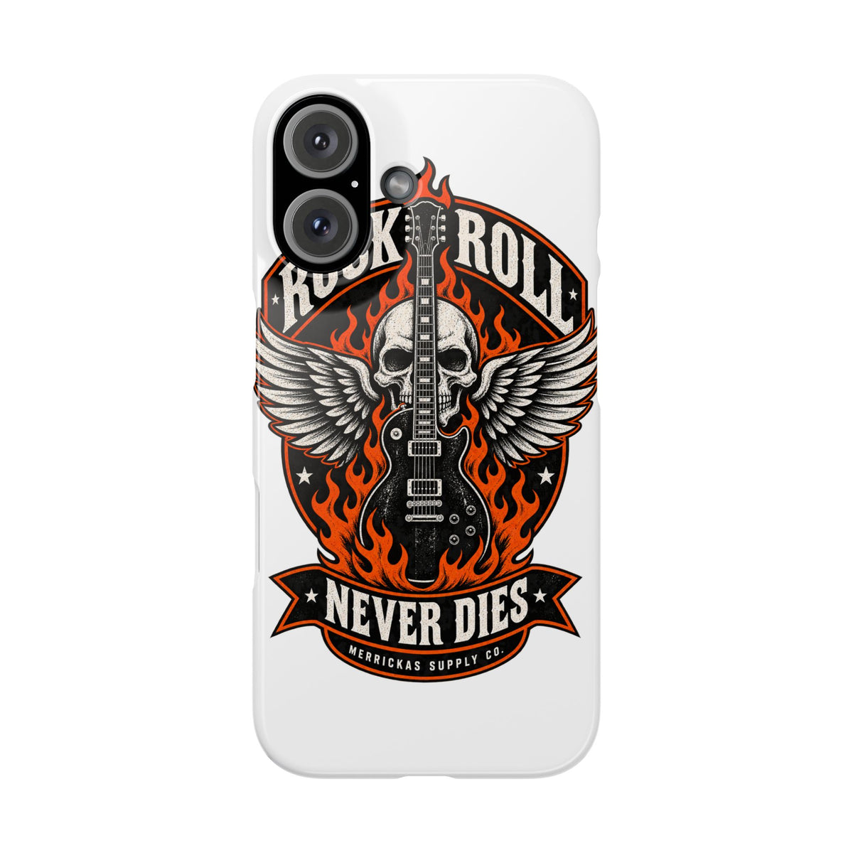 Rock N Roll Never Dies Phone Case