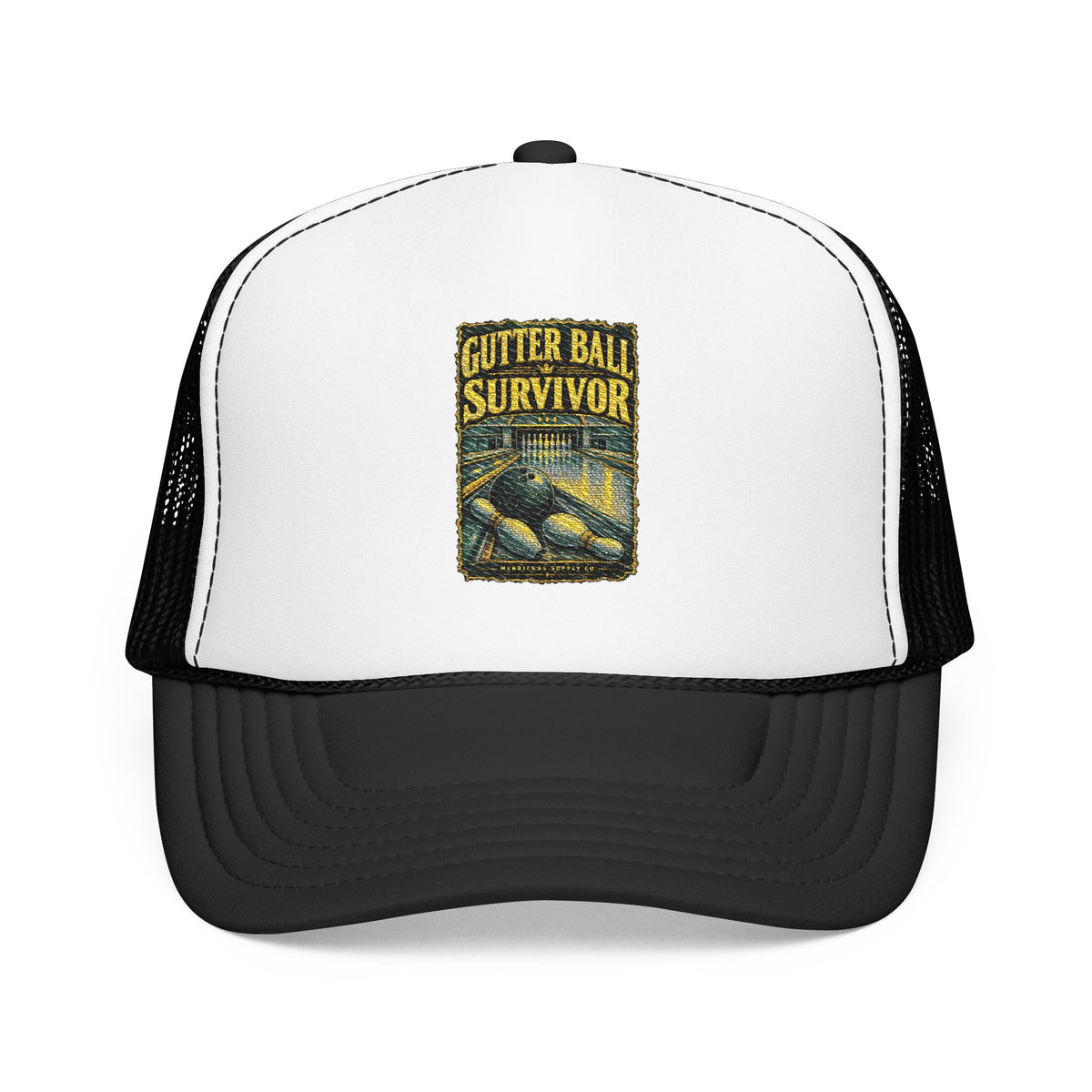 Gutter Ball Survivor Foam Trucker Hat