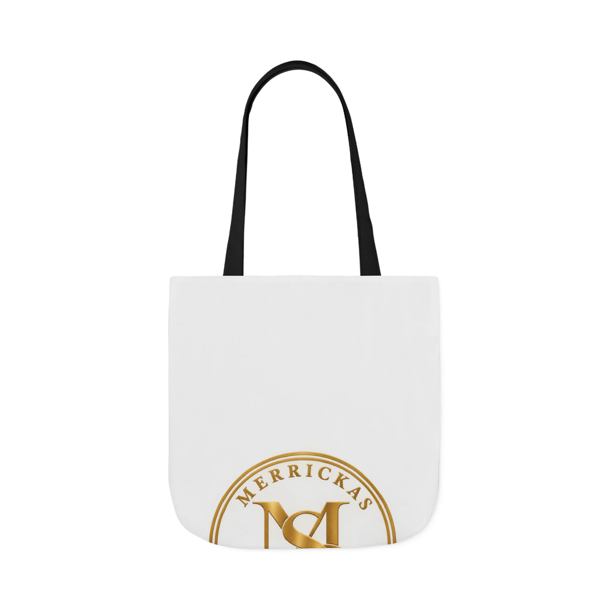 Merrickas Gold MSC Monogram Canvas Wall Art