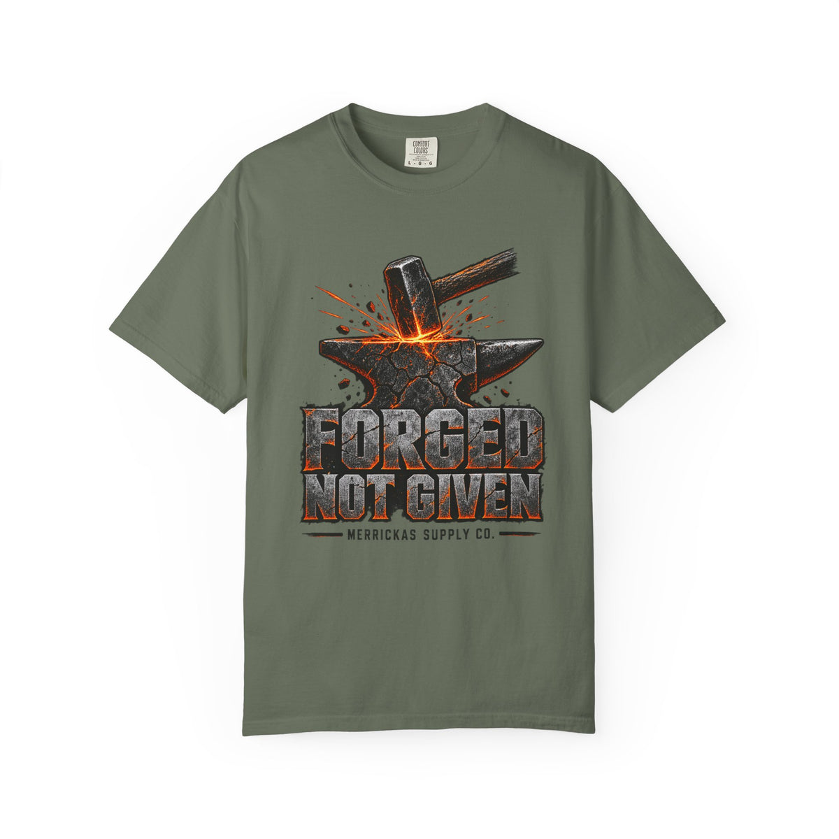 Forged Not Given Garment-Dyed Tee