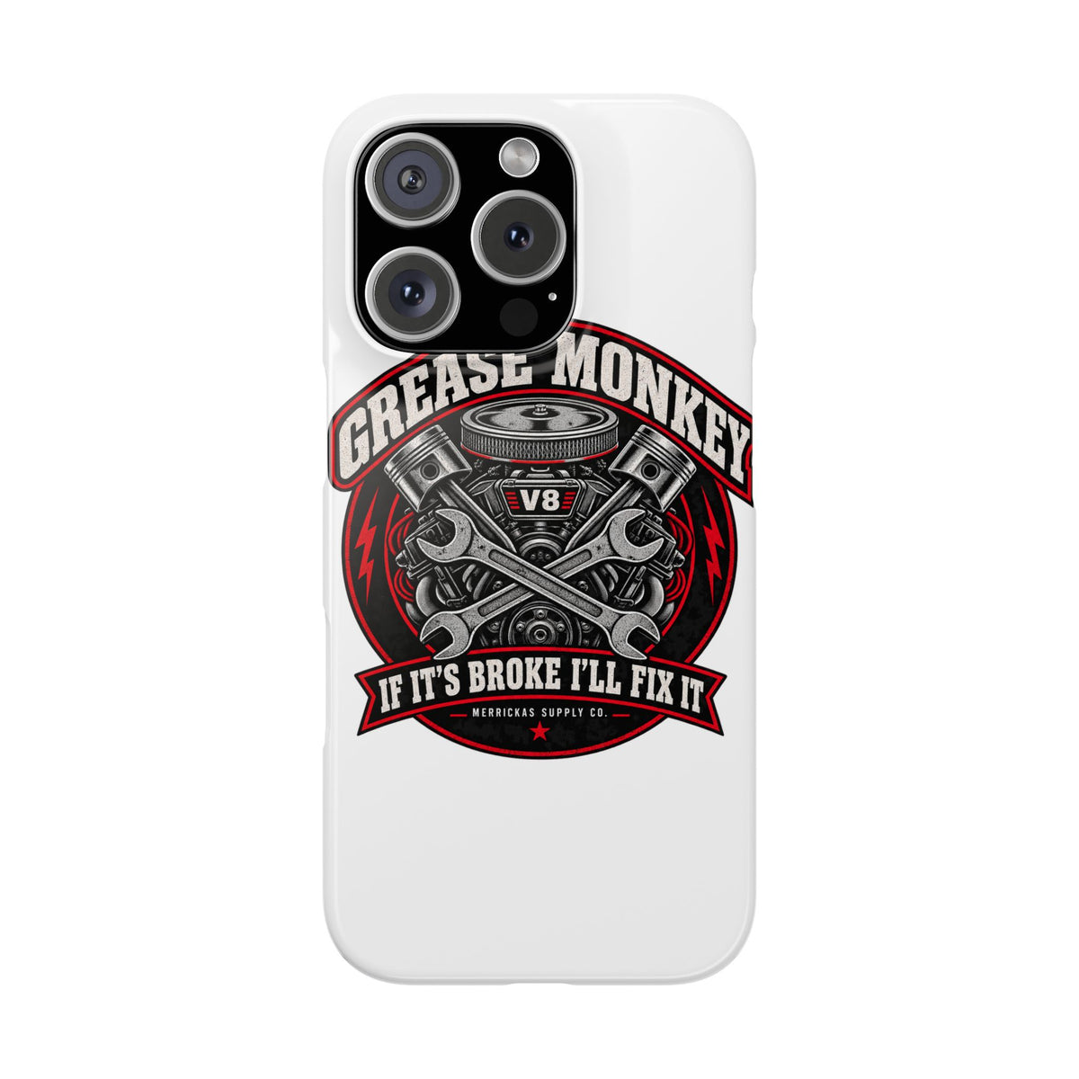 Grease Monkey Phone Case