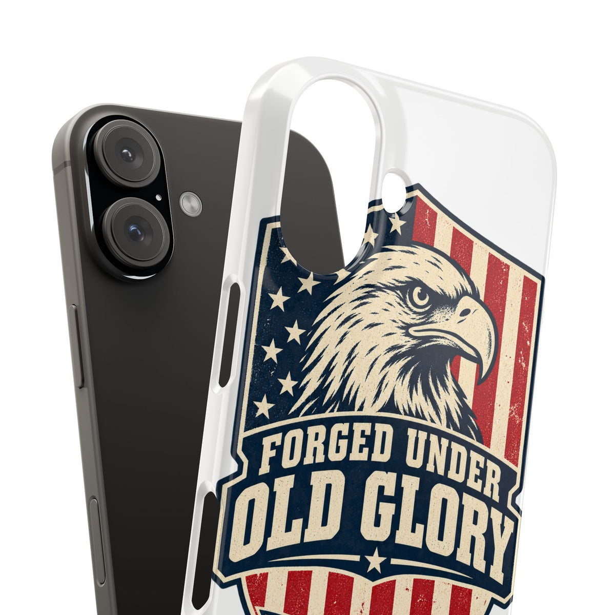 Forged Under Old Glory Phone Case