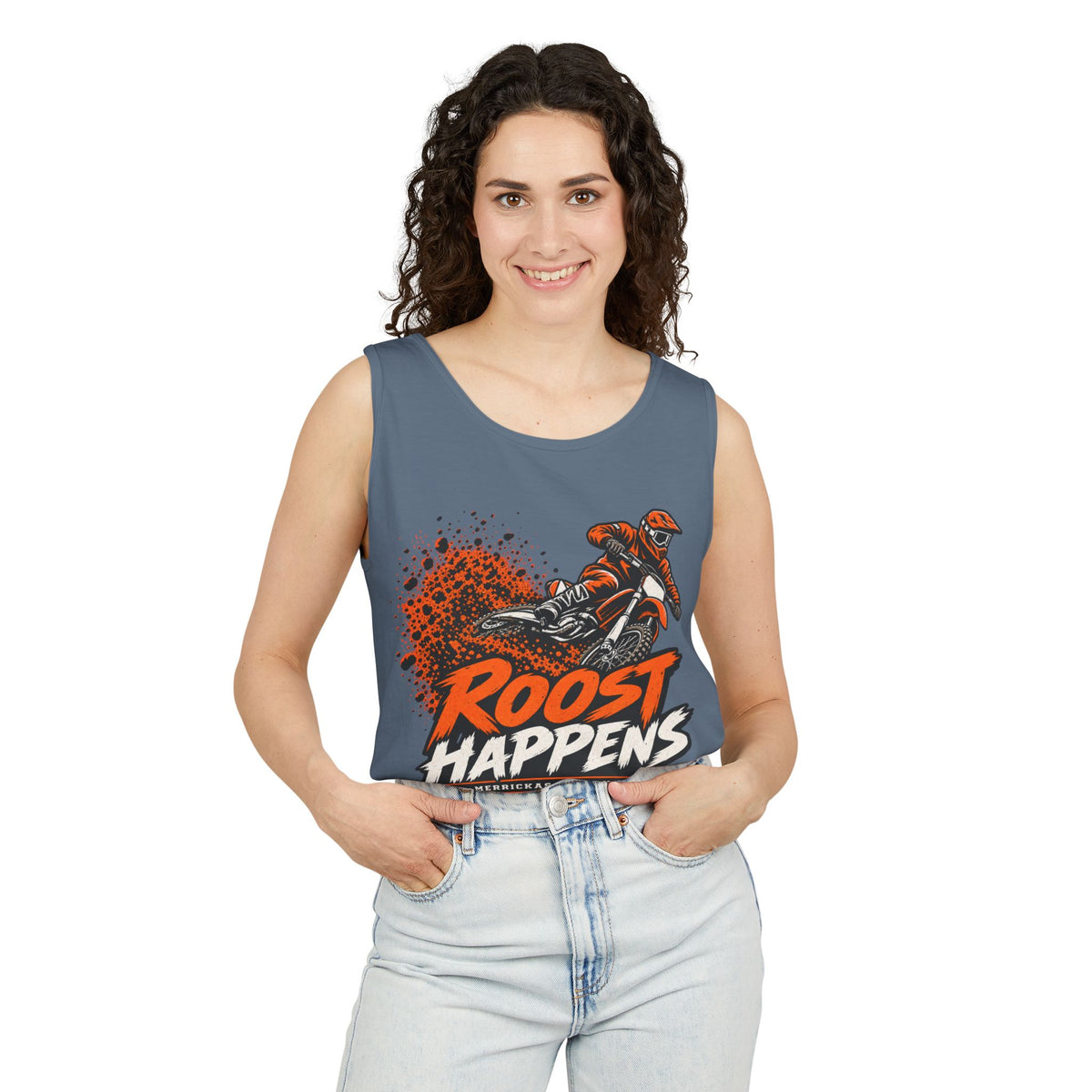 Roost Happens Garment-Dyed Tank