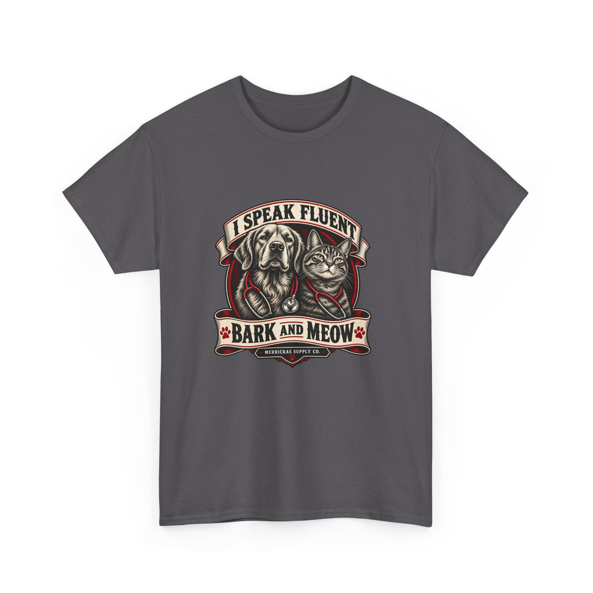 I Speak Fluent Bark And Meow Classic Tee