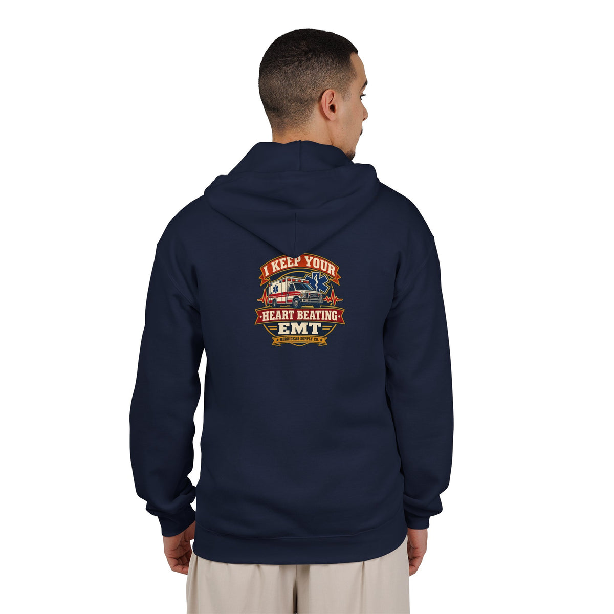 I Keep Your Heart Beating Zip Hoodie