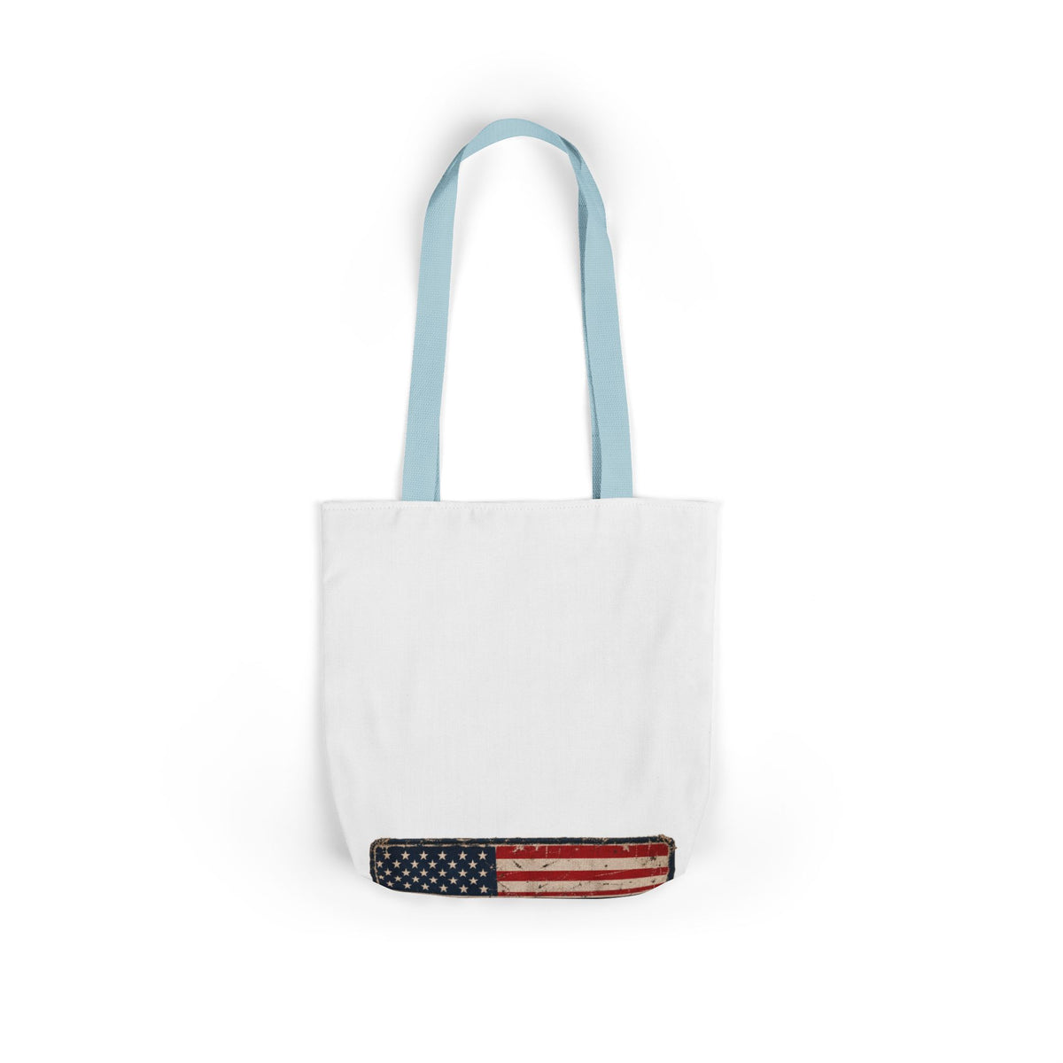 Merrickas American Flag Patch Canvas Wall Art