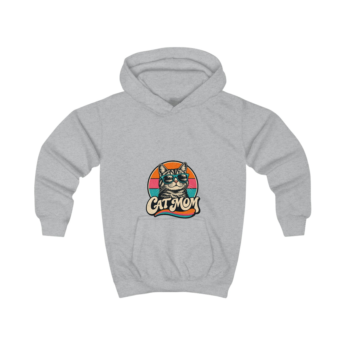 Cat Mom Kids' Hoodie