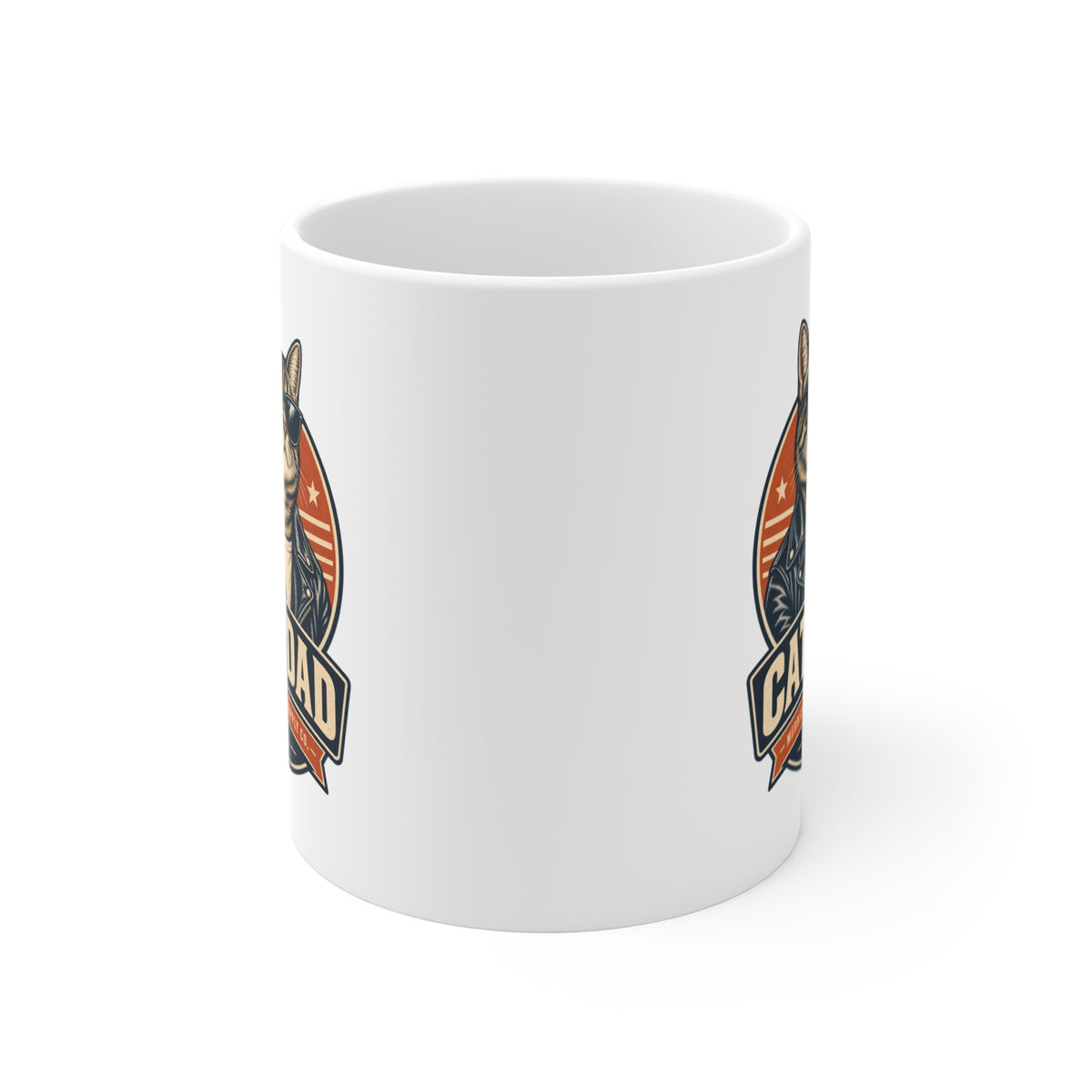 Cat Dad Coffee Mug 11oz