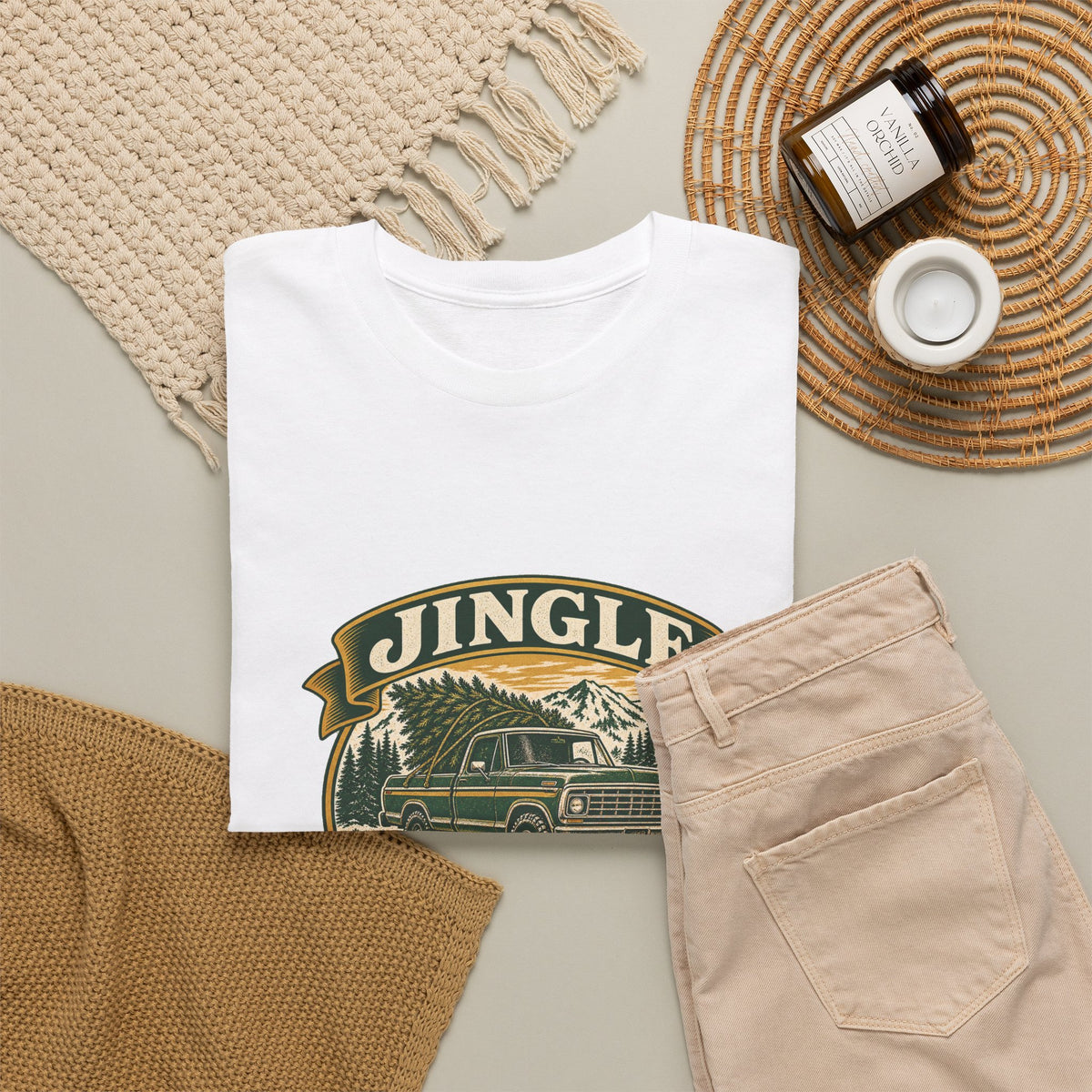 Jingle All The Way Home Classic Tee