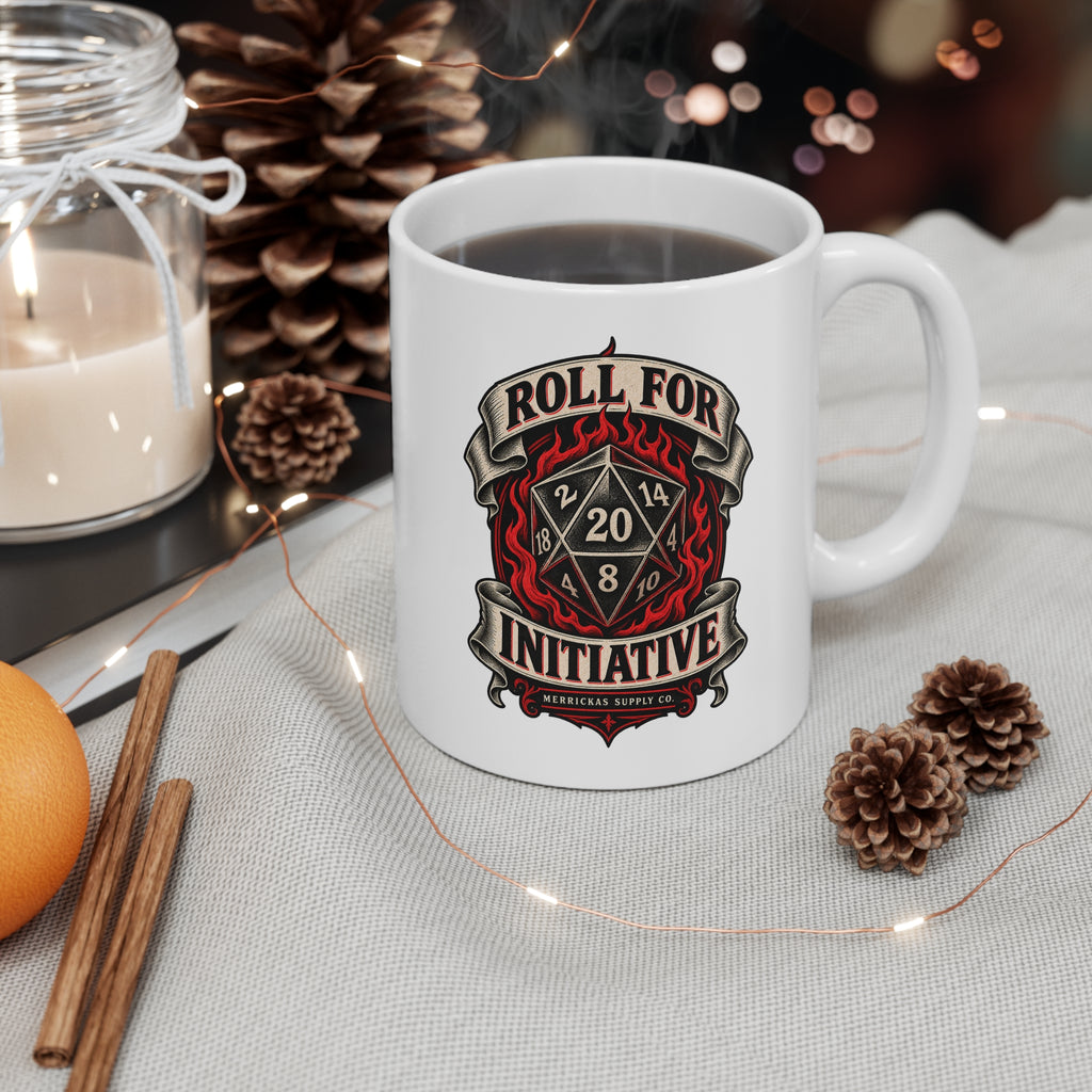 Roll For Initiative Coffee Mug 11oz