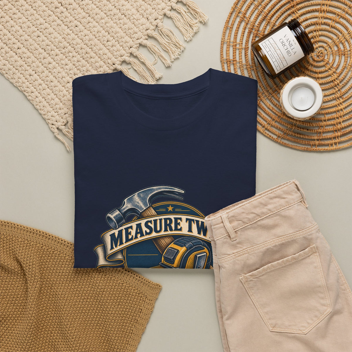 Measure Twice Cuss Once Classic Tee