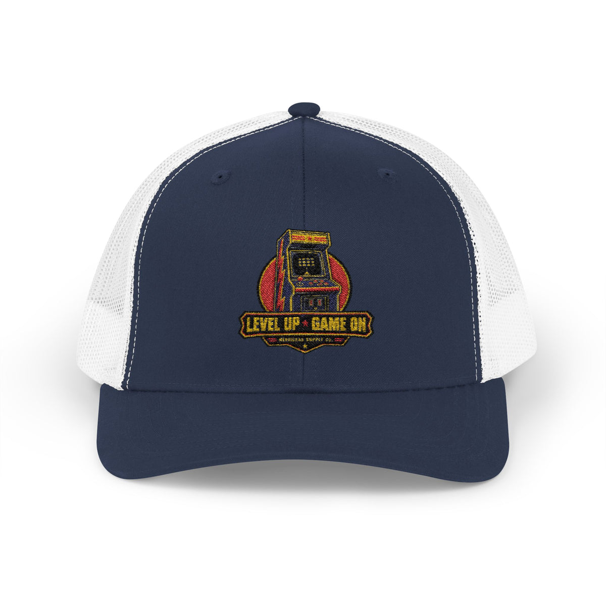 Level Up Game On Snapback Trucker Cap