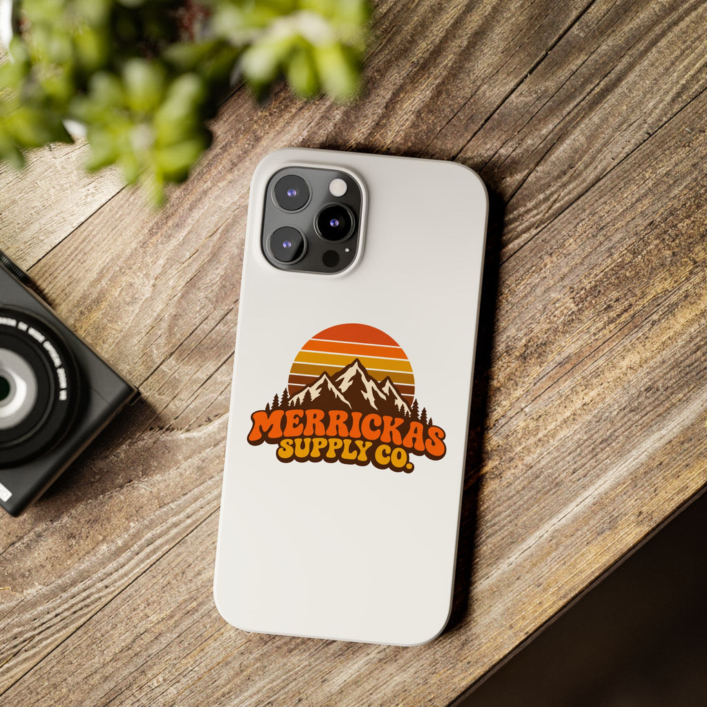 Merrickas Retro Sunset Mountain Phone Case