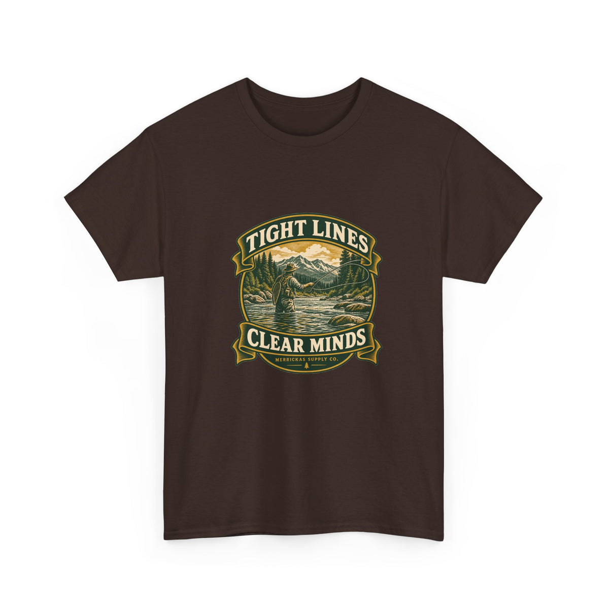 Tight Lines Clear Minds Classic Tee