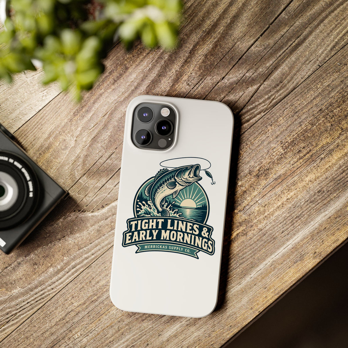 Tight Lines & Early Mornings Phone Case