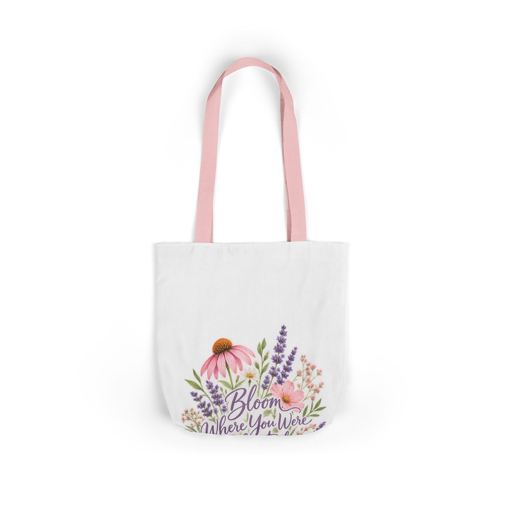Bloom Where You Were Planted Anyway Canvas Wall Art
