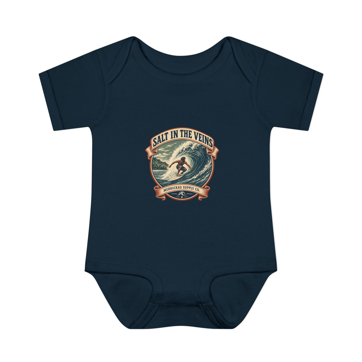 Salt In The Veins Baby Onesie