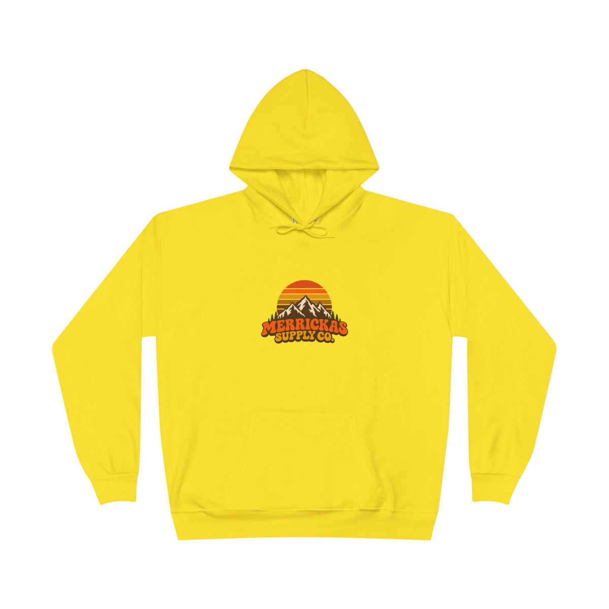 Merrickas Retro Sunset Mountain Hoodie