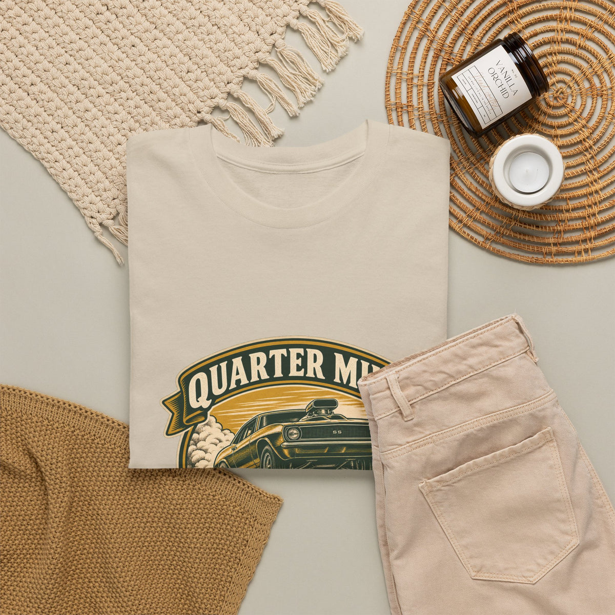 Quarter Mile At A Time Classic Tee