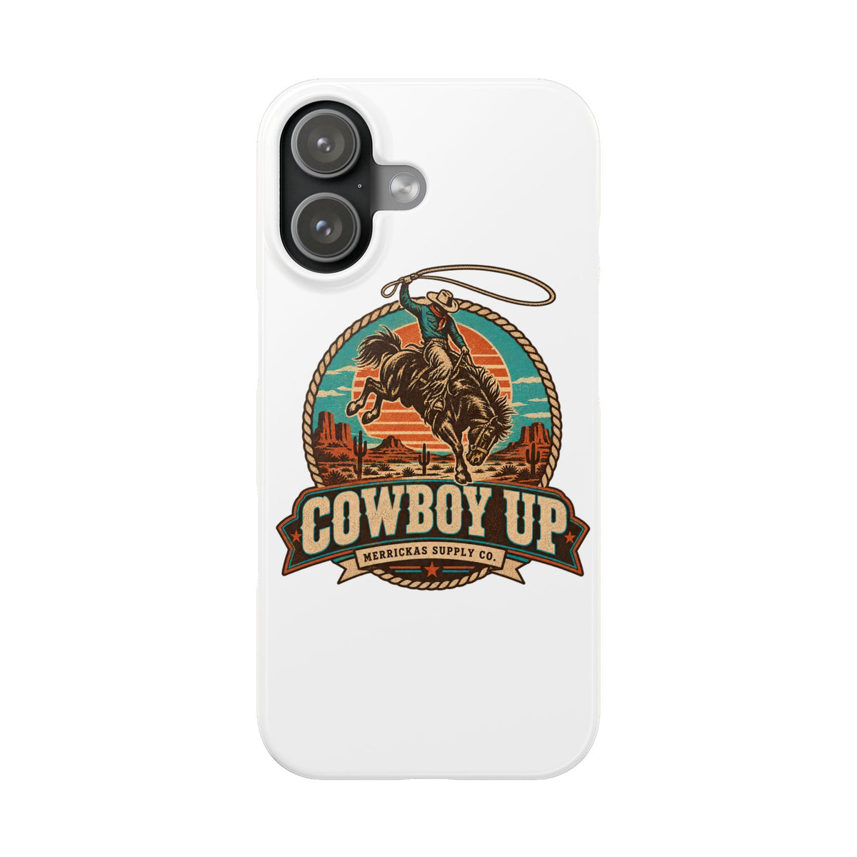 Cowboy Up Phone Case