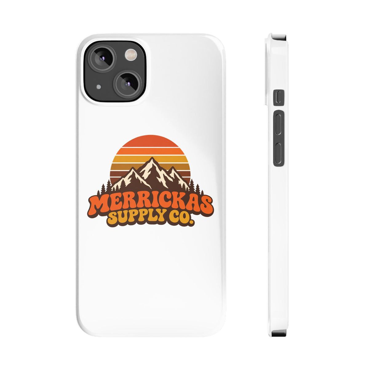 Merrickas Retro Sunset Mountain Phone Case