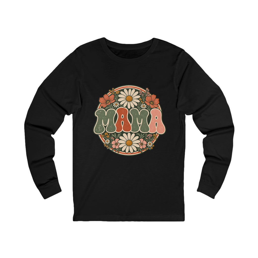 Mama Wildflower Long Sleeve Tee
