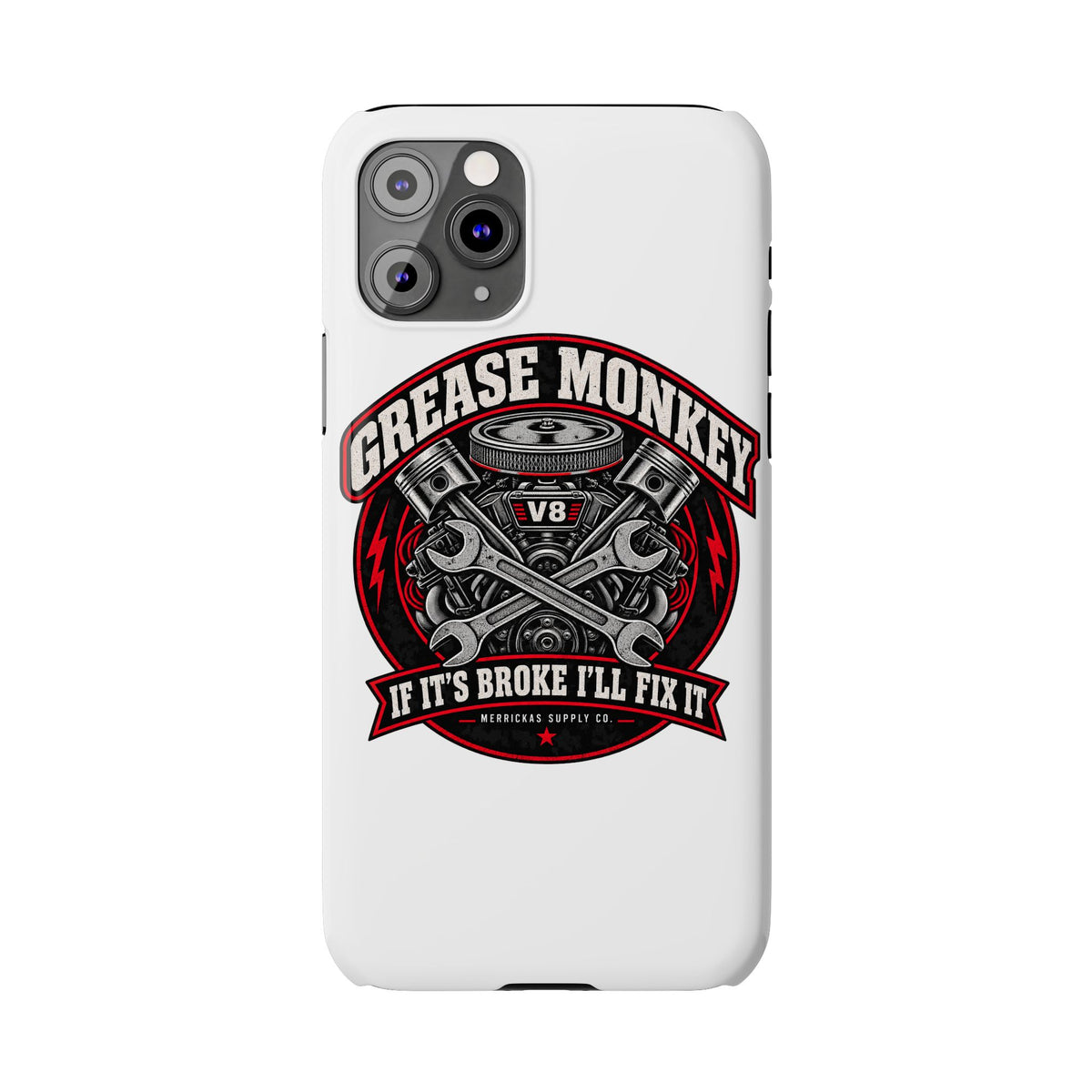 Grease Monkey Phone Case