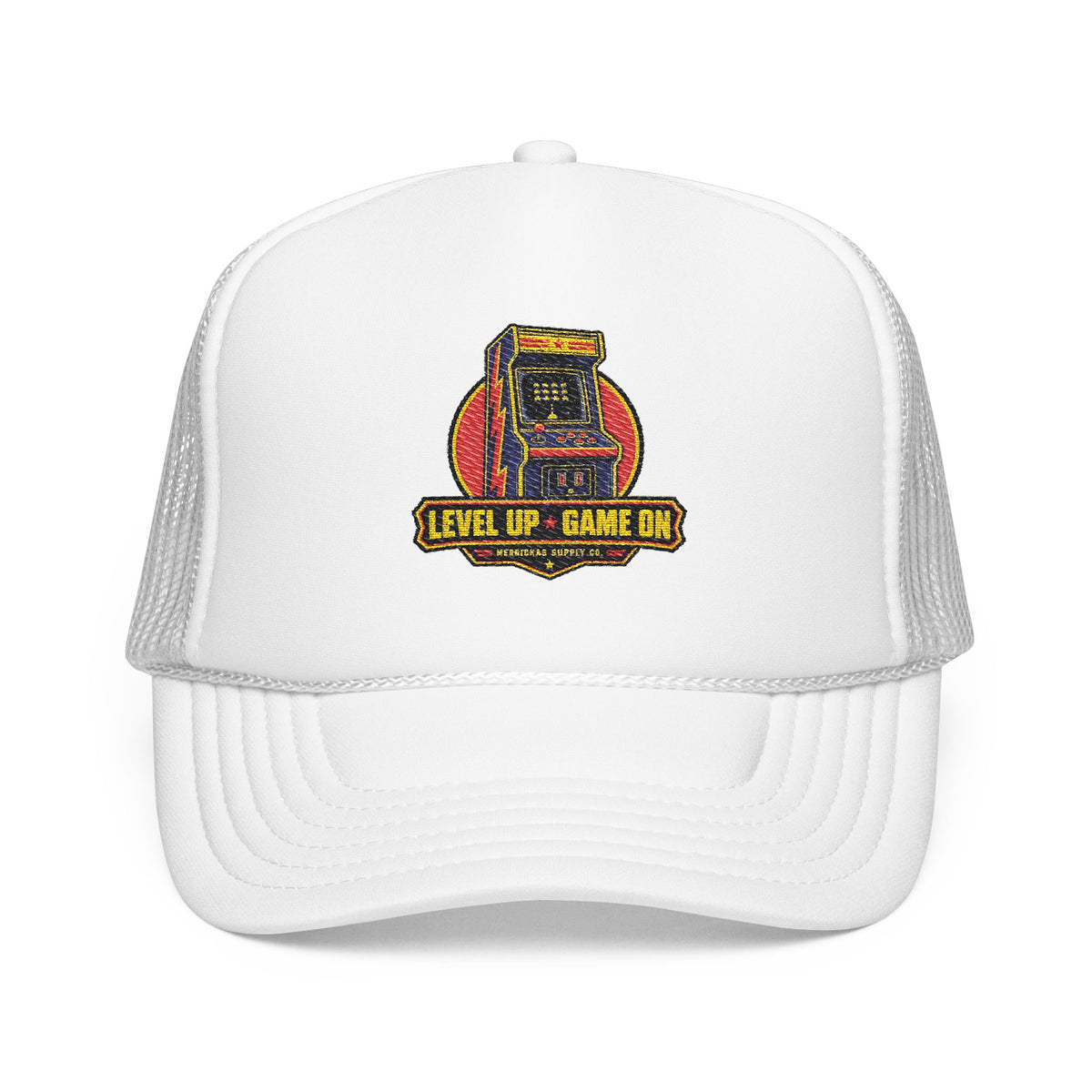 Level Up Game On Foam Trucker Hat