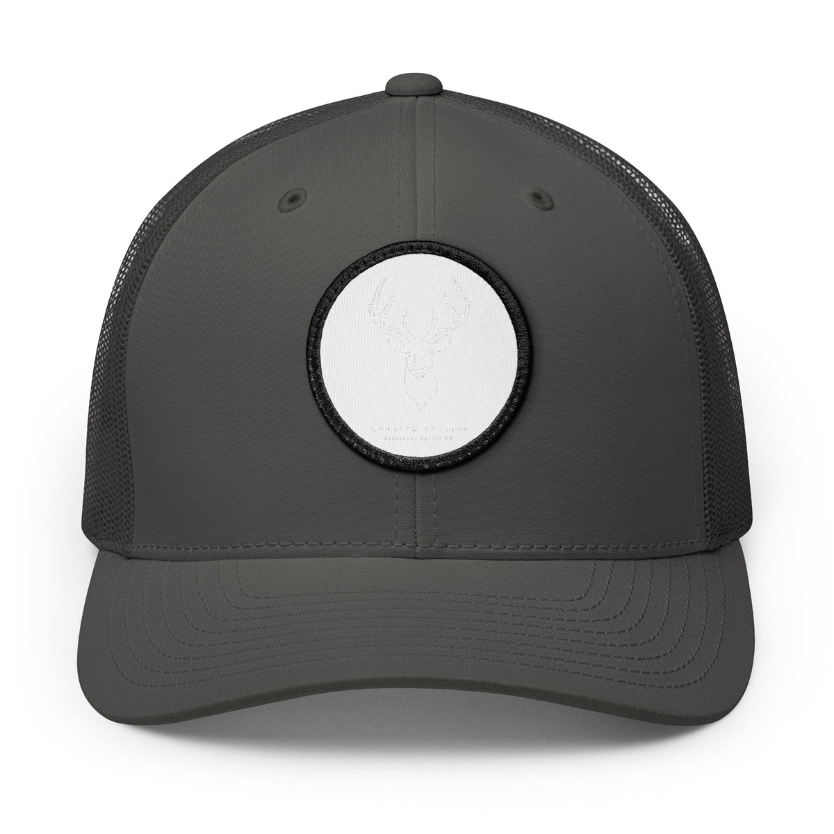 Chasing Antlers Leather Patch Trucker Cap