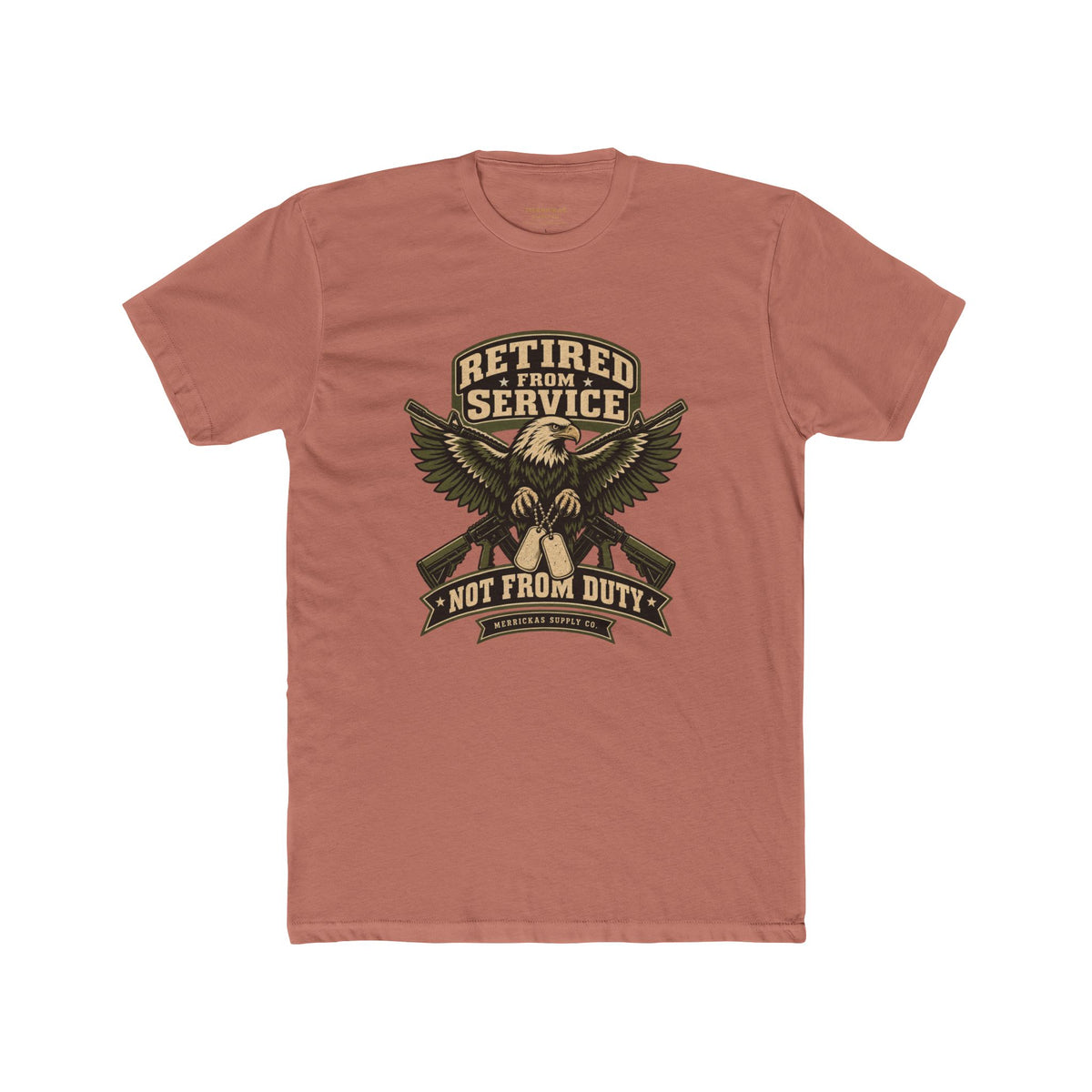 Retired From Service Not From Duty T-Shirt