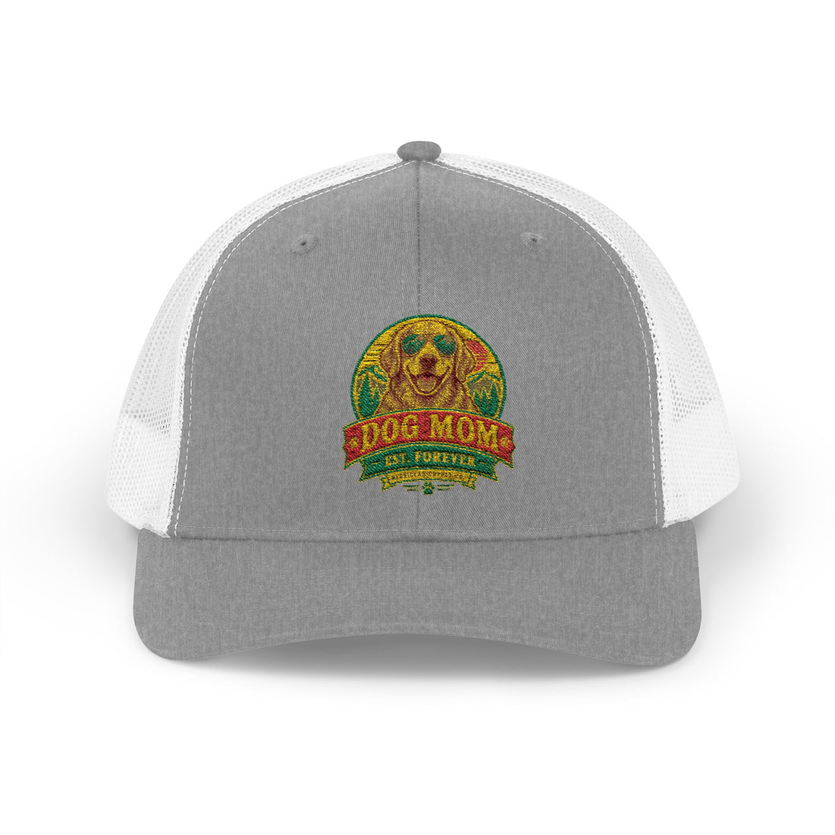 Dog Mom Est. Forever Snapback Trucker Cap