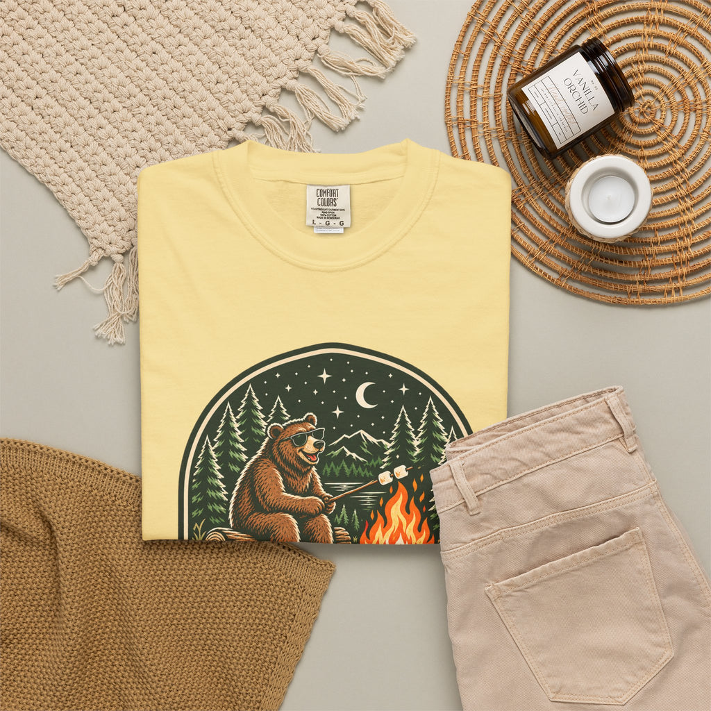 Camp Hair Don't Care Garment-Dyed Tee