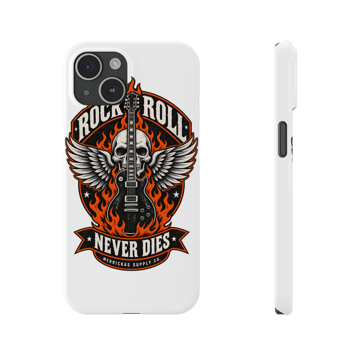 Rock N Roll Never Dies Phone Case