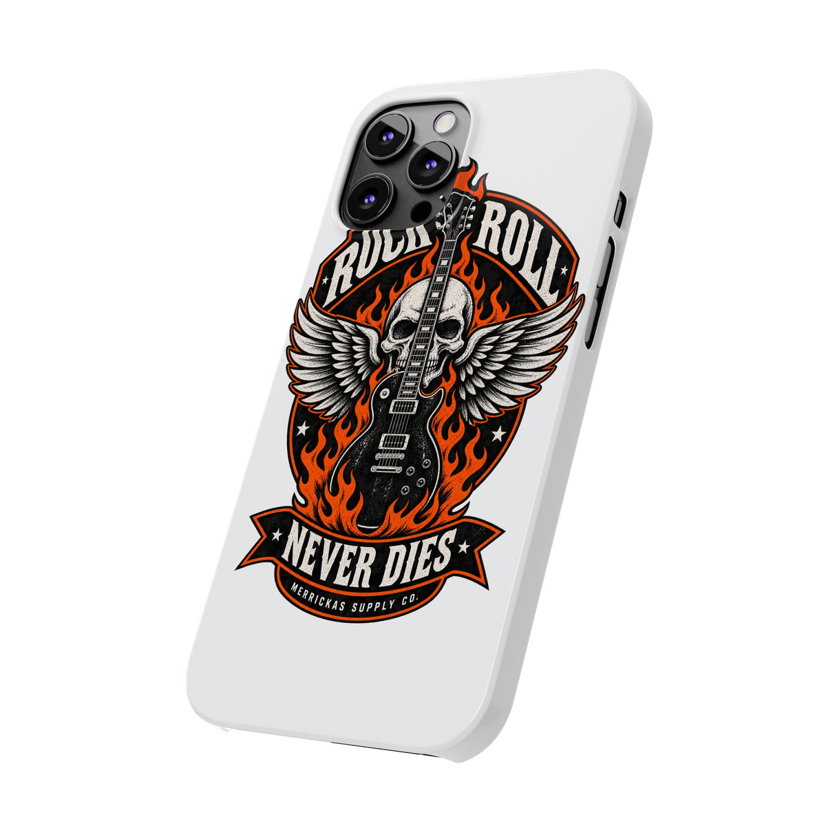 Rock N Roll Never Dies Phone Case
