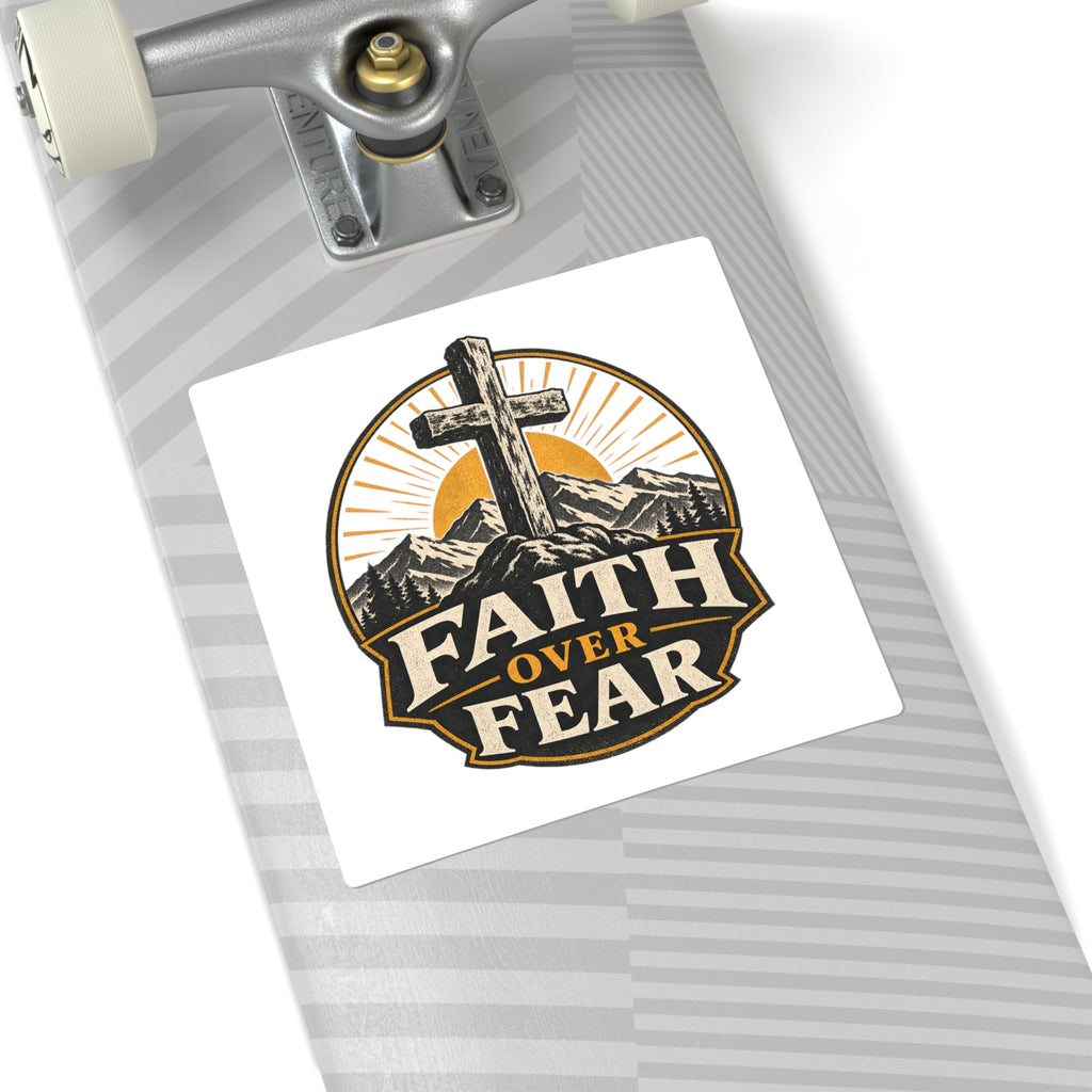Faith Over Fear Sticker
