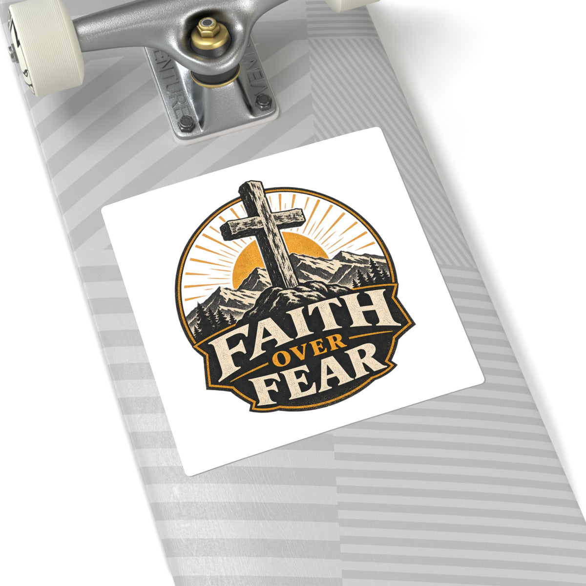 Faith Over Fear Sticker