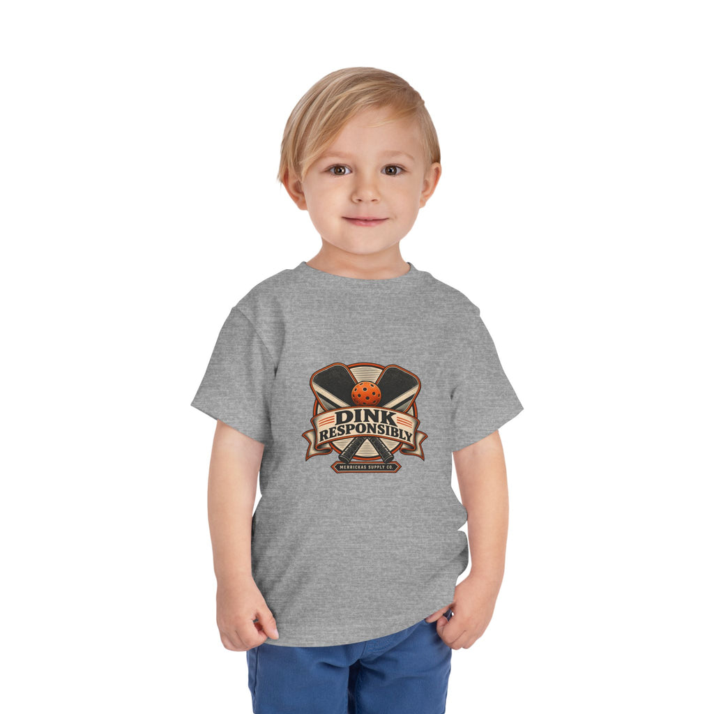 Dink Responsibly Toddler Tee
