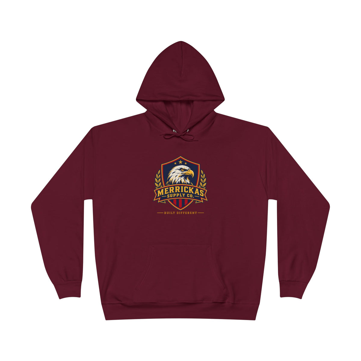 Merrickas Eagle Shield Crest Hoodie