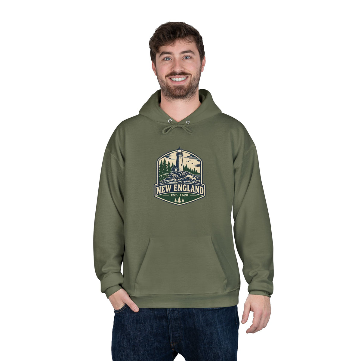 New England Lighthouse Hoodie