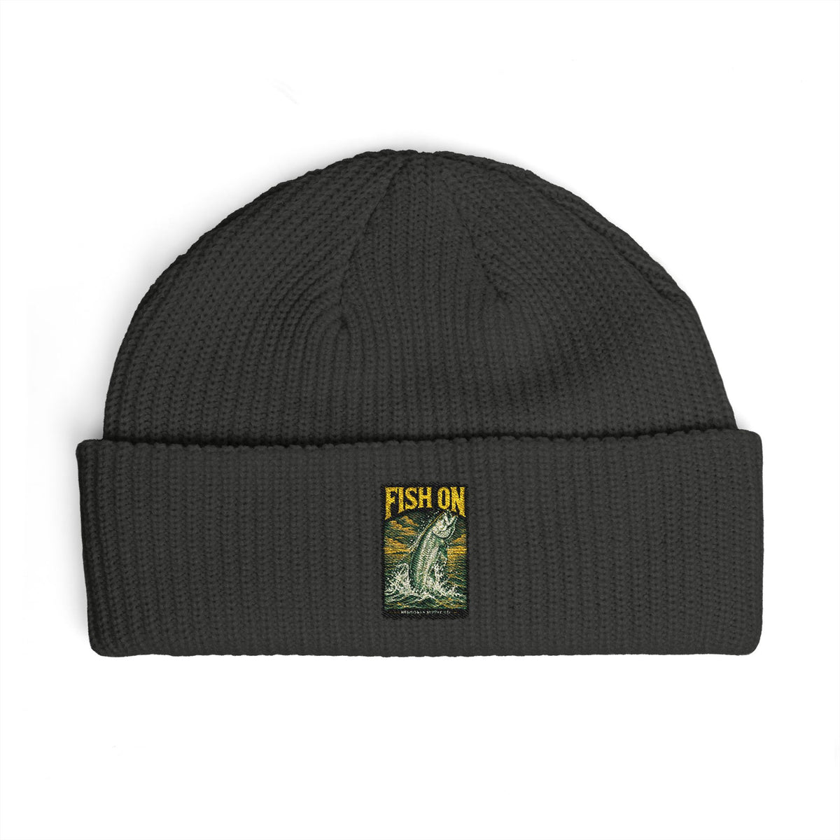 Fish On Cuff Beanie