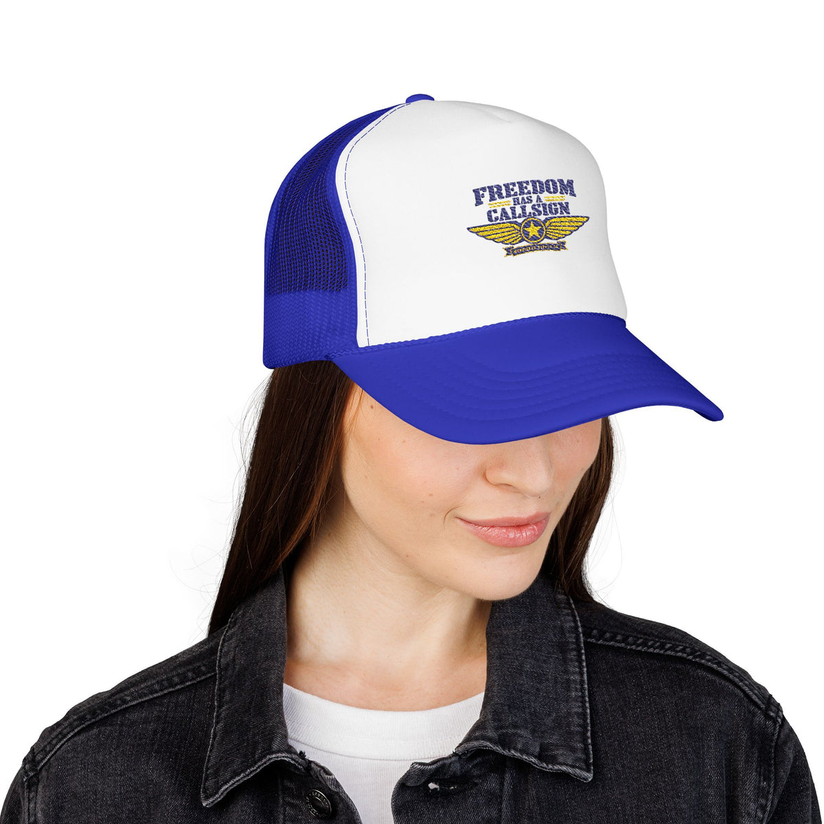 Freedom Has A Callsign Foam Trucker Hat