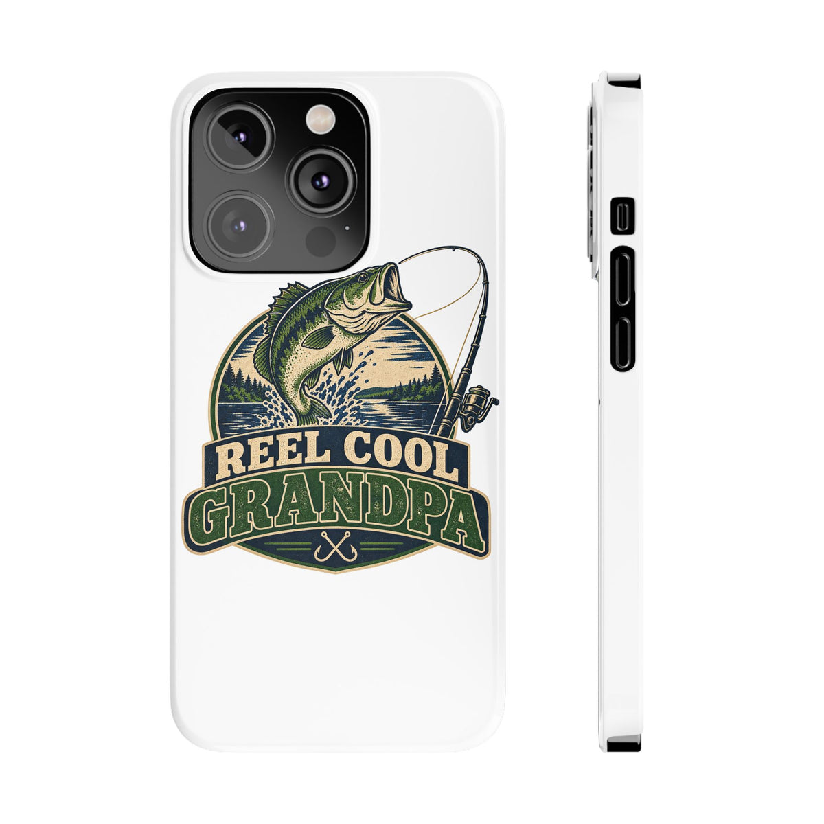 Reel Cool Grandpa Phone Case
